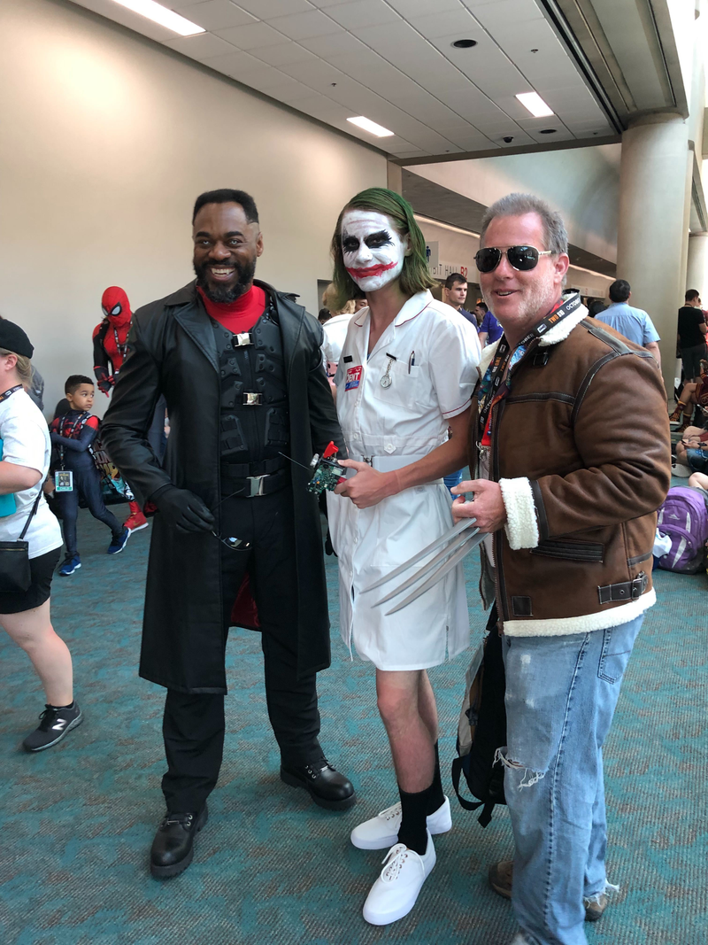So Blade, Nurse Joker, and Wolverine walk into a bar...